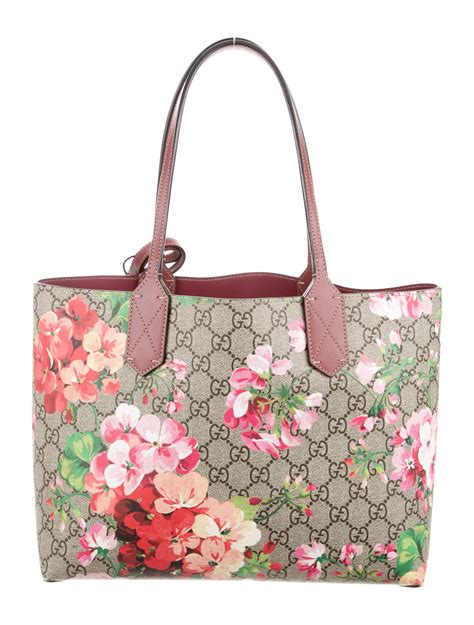 gucci small flora tote bag|vintage gucci floral bag.